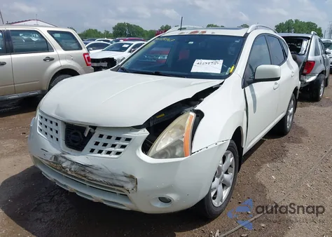 2008 Nissan Rogue Sl из США, поврежденный, VIN JN8AS58V28W407133